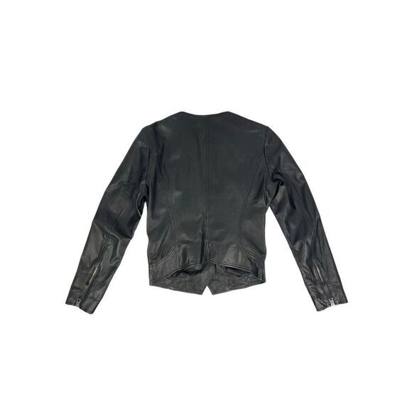 Lucky Brand Black Moto Jacket Size Medium - Picture 3 of 10